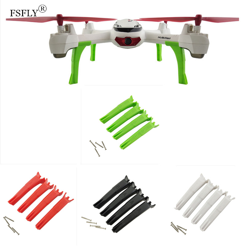 Drone Rc Car - Shumsan-rcドローン三脚ネットギア、折りたたみ式四重車、白、緑、黒、赤、x4、h502s、h502e、ロットあたり4個