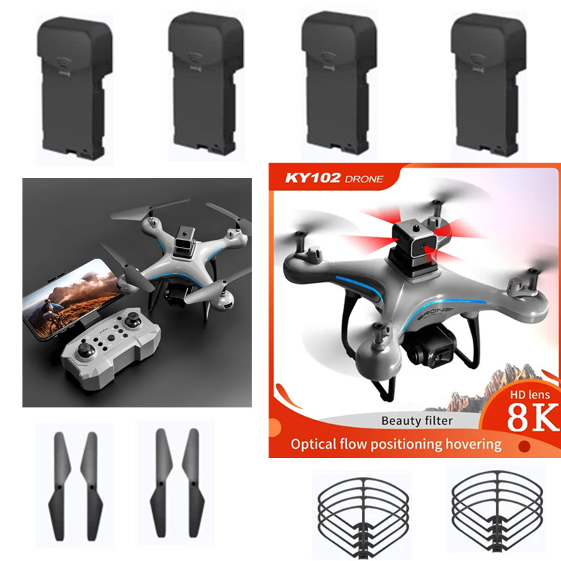 Drone Ky102 Rc - KY102 RC ドローン 3.7V 1800Mah バッテリー/プロペラ