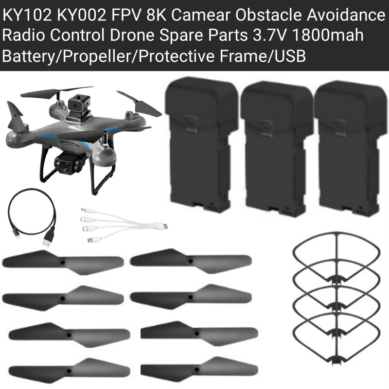 Drone Ky102 Rc - KY102 ドローンバッテリー KY102 8K カメラ障害物回避 RC