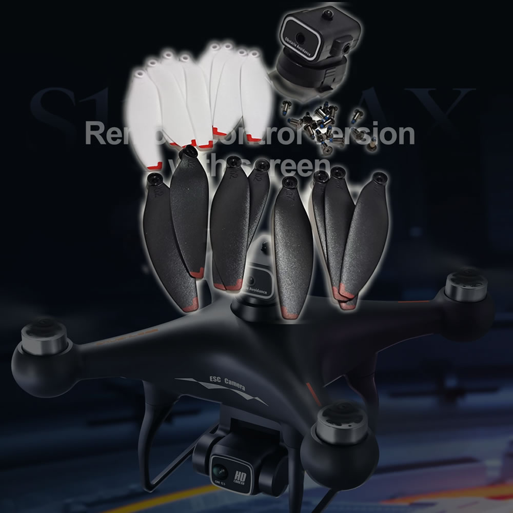 Drone Rc S116 - オリジナル S116 ドローン障害物回避ヘッド + CW CCW