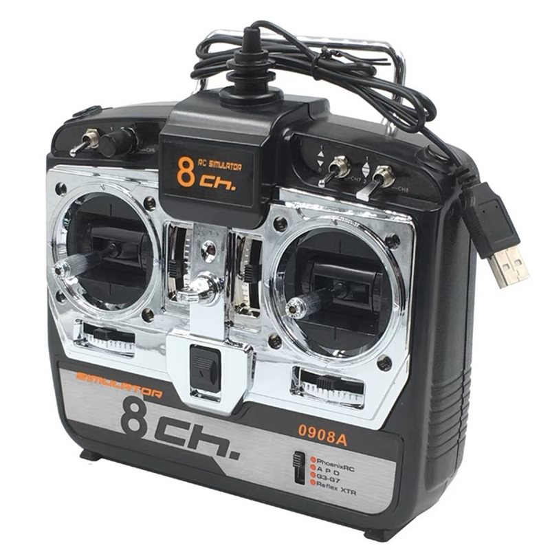 Drone Rc Game - A99E-8CH RC シミュレーター 3D 飛行機マルチコプタークワッドシミュレーター RC