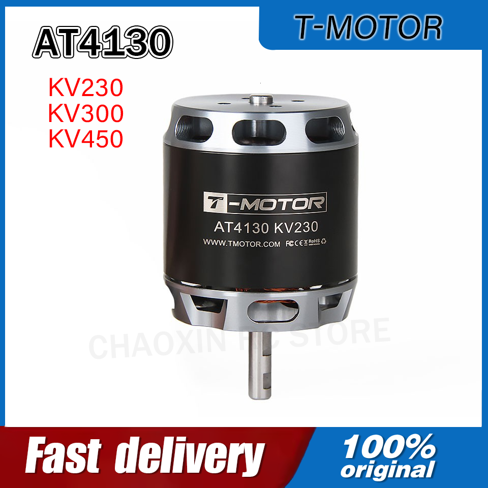 Drone Rc Parts - T-MOTOR AT4130 230/300/450KV ロングシャフト固定翼VTOLカスタムUAVドローン電動モーター OEMまたはODM RCドローンDIYパーツ用