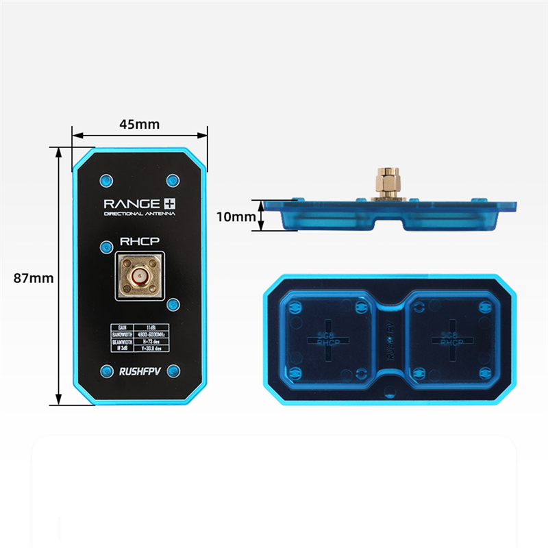 Fpv Antenna Receiver - 5.8GHz FPV パッチアンテナ 長距離 VRX アンテナ