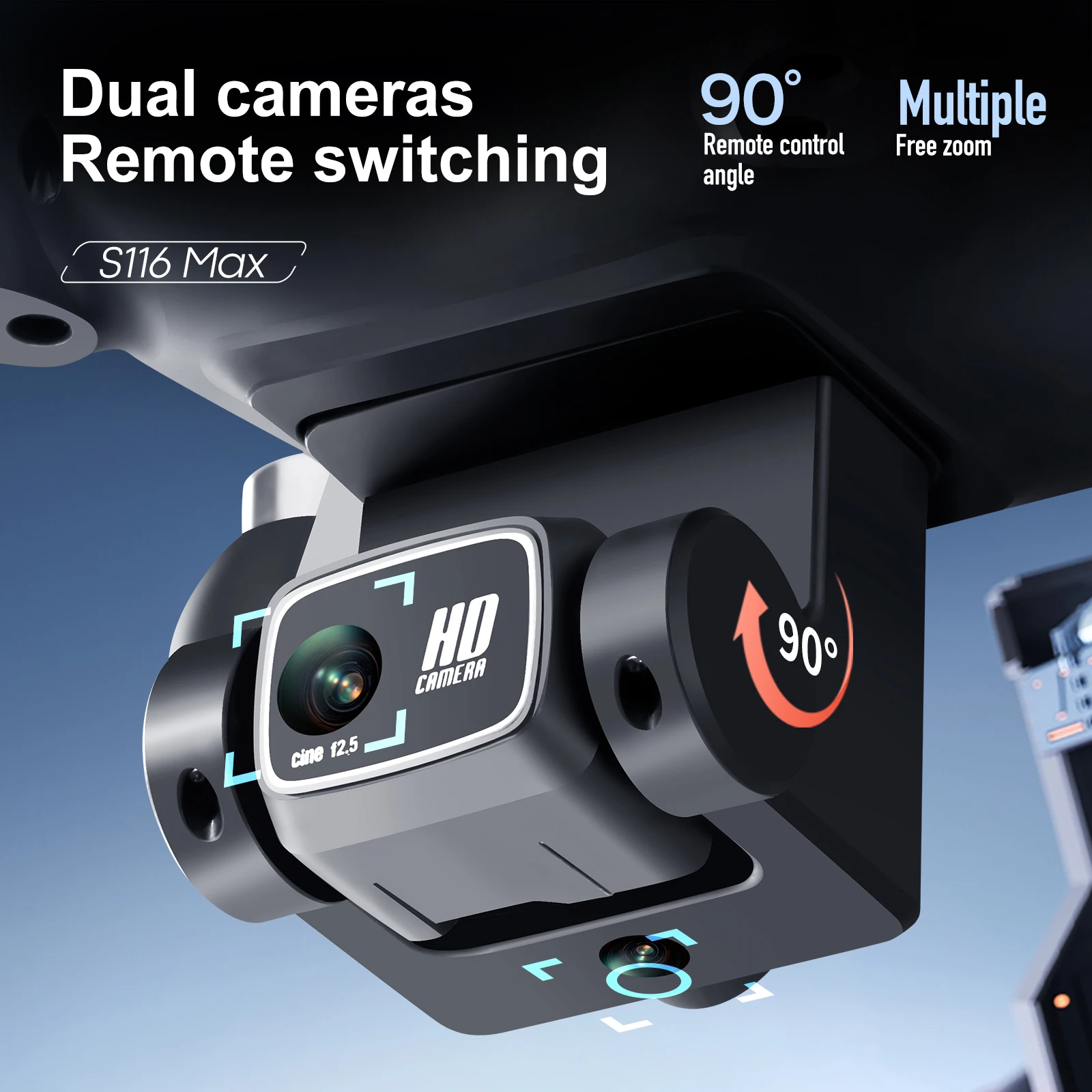 新型S116 MAX アップグレード版 5G HDドローン  - Drone Rc S116 のレビューと価格