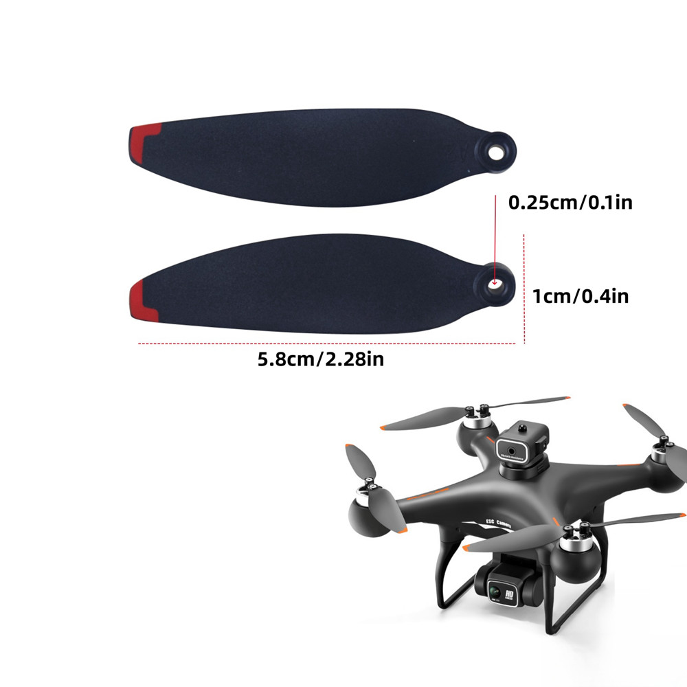 S116 ブラシレス障害物回避 RC ドローン用プロペラ 1 - Drone Rc S116 のレビューと価格