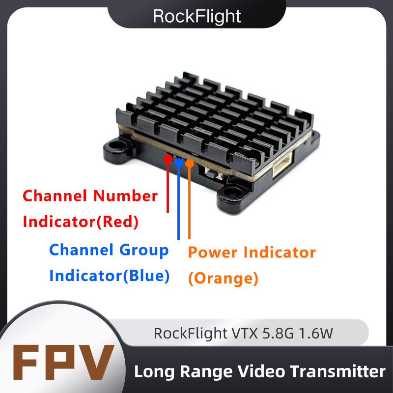 RockFlight TX663 VTX 5.8G 48CH - Drone With Rc Remote のレビューと価格