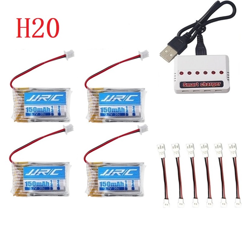 JJRC H20純正バッテリー 3.7V 150mAh JJ - Lipo Battery Charger のレビューと価格