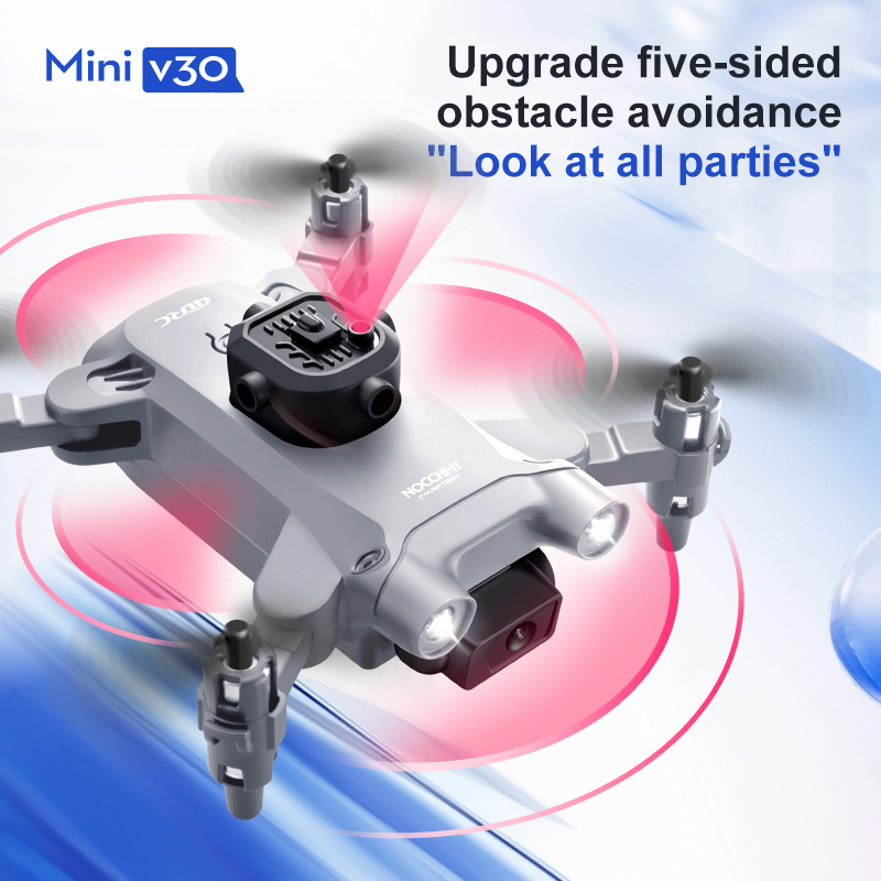 ミニ V30 WiFi FPV ドローン 4K HD デュア - Drone Shahed Rc のレビューと価格