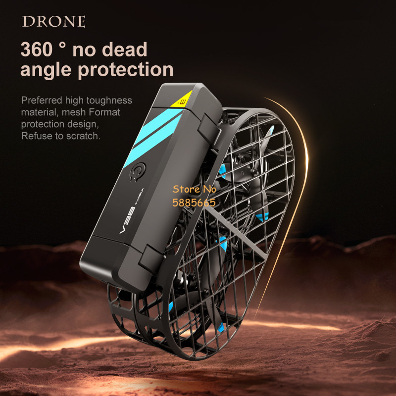 8K HD カメラ 360 °   保護オプティカルフローロ - Drone Rc Plegable のレビューと価格