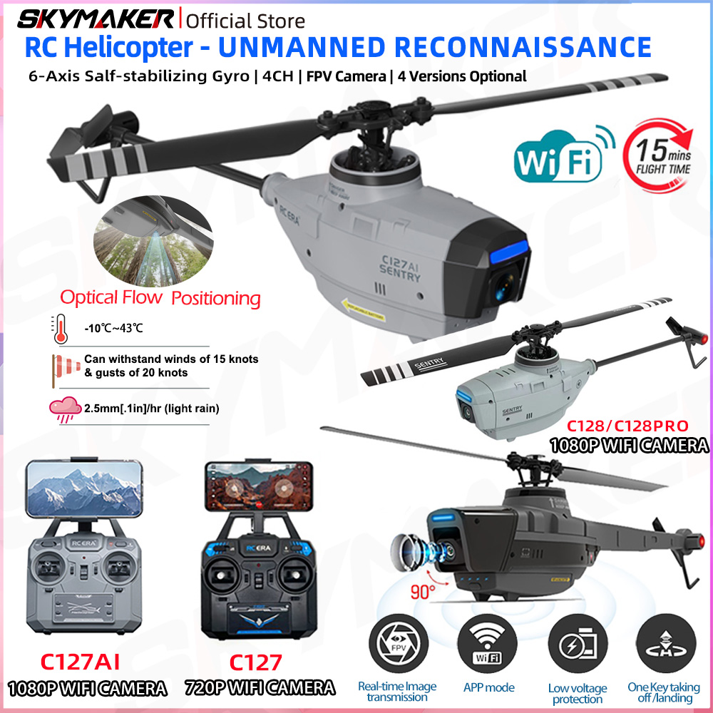 RC ERA C127AI C127 C128 2.4G 4 - Drone Shahed Rc のレビューと価格