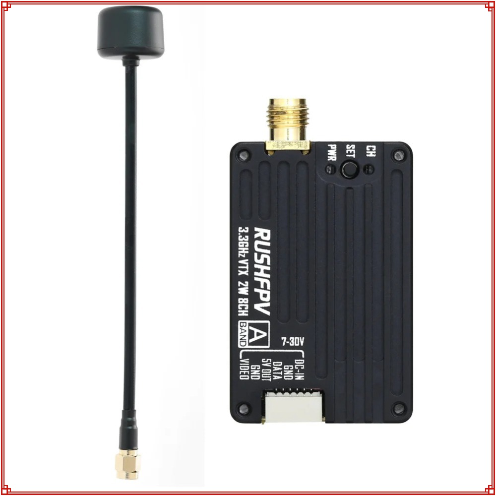 2026年新型 RUSHFPV 3.3G 2W VTX送信機 - Drone With Rc Remote のレビューと価格