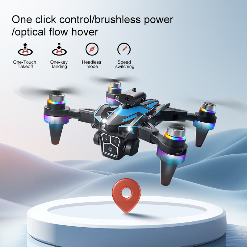 屋外用電動ドローン デュアルカメラ 90 °   120 ° - Drone Rc Plegable のレビューと価格
