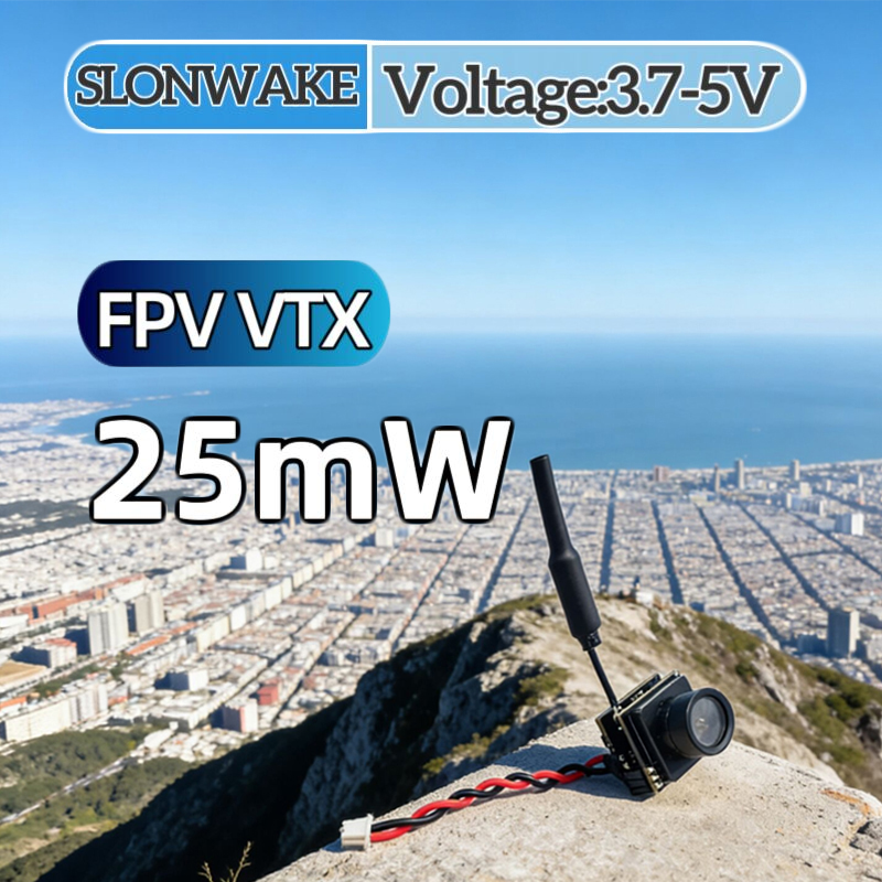 SLONWAKE FPV 25mW パワーシミュレーション  - Drone With Rc Remote のレビューと価格