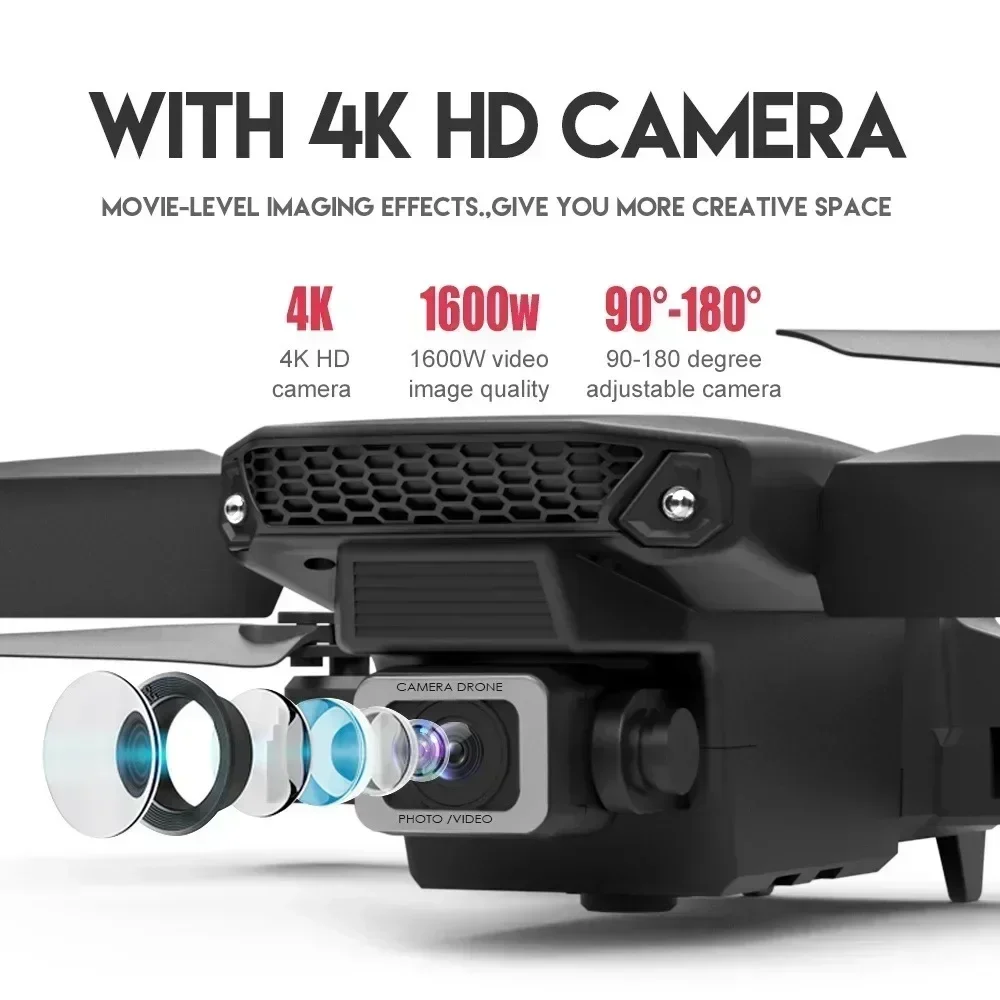 折りたたみ式クワッドコプター,e88プロ広角fpv,wifi - Drone Rc Plegable のレビューと価格