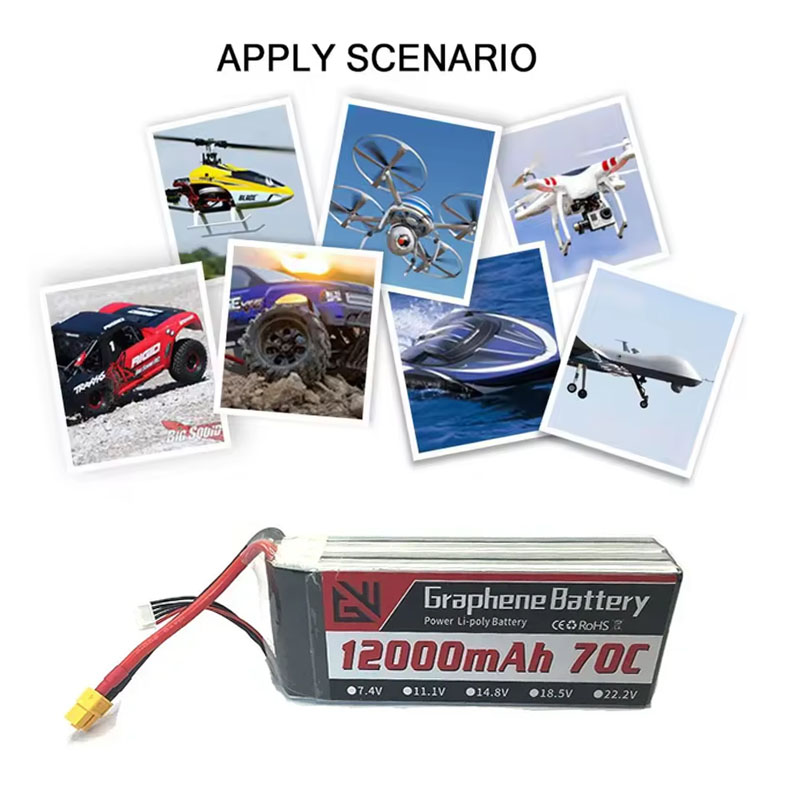14.8V 12000mAh RCバッテリー 4S リポバッ - Drone Rc Game のレビューと価格
