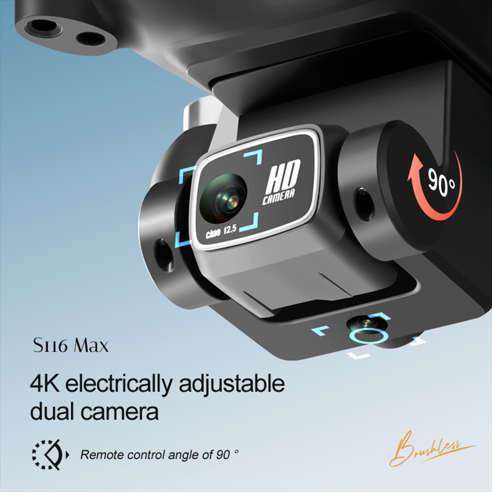 2026年最新モデル S116 MAX ブラシレスRCドロー - Drone Rc S116 のレビューと価格