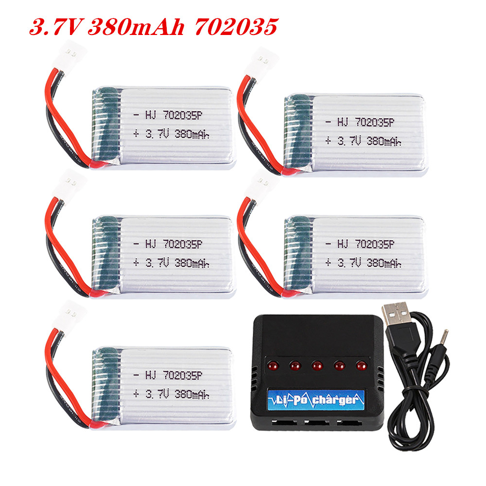 3.7v 380mah 702035リポバッテリー充電式バッ - Lipo Battery Charger のレビューと価格