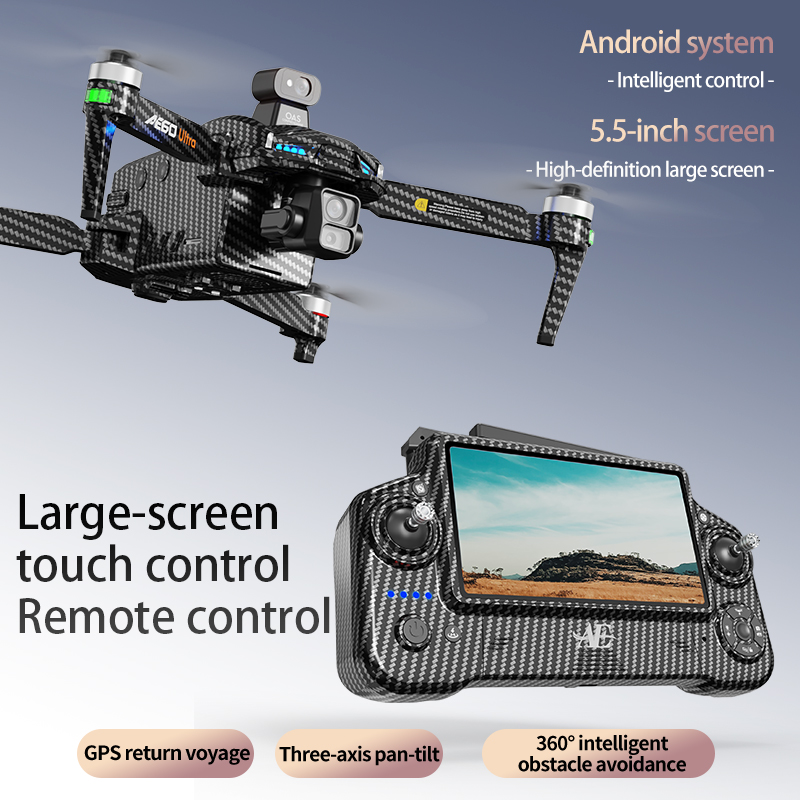 AE60 GPSドローン プロフェッショナル 8Kカメラ 3 - Drone Rc Plegable のレビューと価格