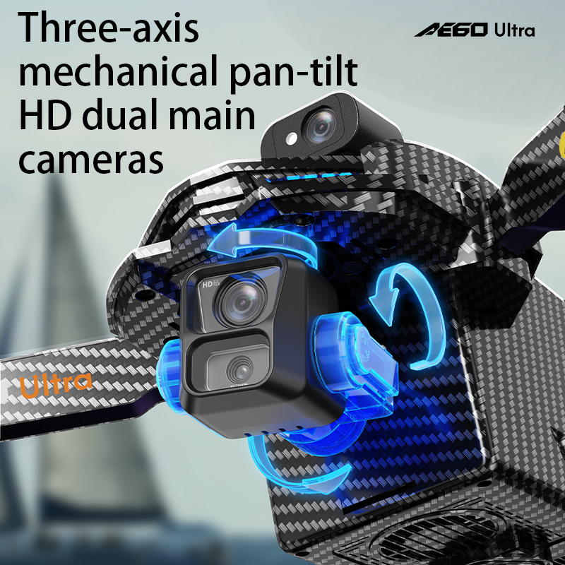 AE60 GPSドローン プロフェッショナル 8Kカメラ 3 - Drone Rc Plegable のレビューと価格