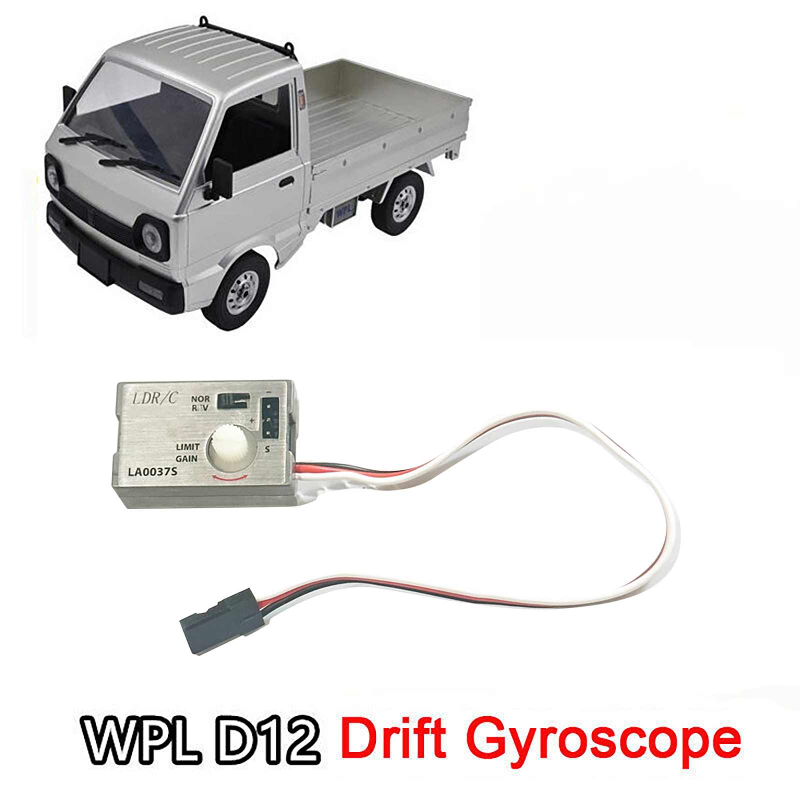 ミニデジタルジャイロジャイロスコープ WPL D12 1/1 - Drone Rc Car のレビューと価格
