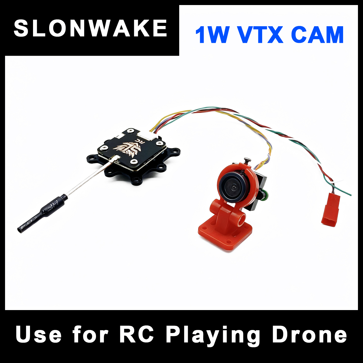 SLONWAKE 5.8G 200/500/1000mW調整 - Drone With Rc Remote のレビューと価格