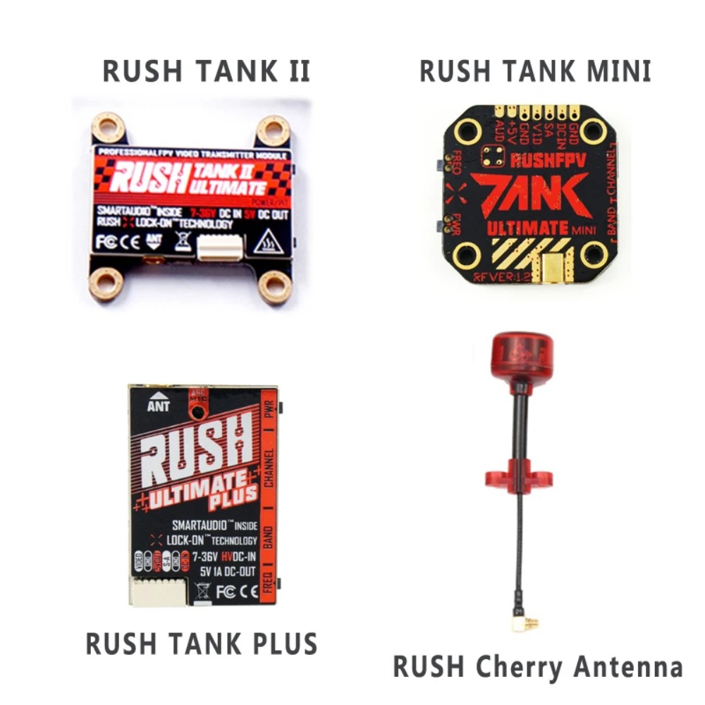 RUSH TANK Ultimate II/Mini/PLU - Fpv Antenna Receiver のレビューと価格