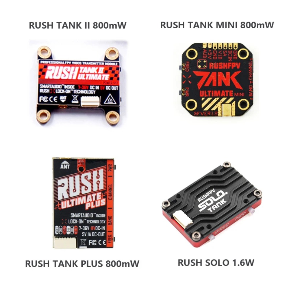 RUSH TANK Ultimate II/Mini/PLU - Fpv Antenna Receiver のレビューと価格