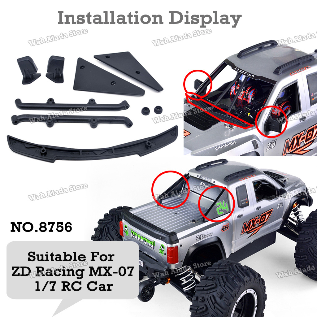 ZD レーシング MX-07 1/7 RC カープロテクトラ - Rc Car Body Shell のレビューと価格
