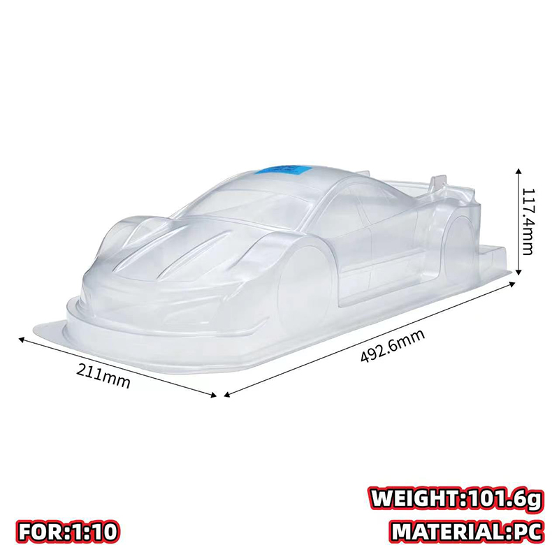 1/10 RCオンロードドリフトカーボディシェル 190mm - Rc Car Body Shell のレビューと価格