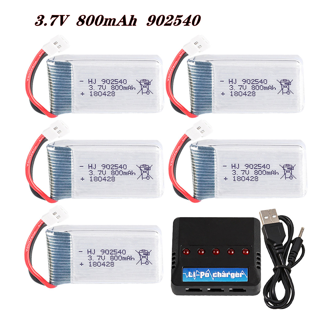 3.7V 800mAh 902540 25C リポバッテリー - Drone Lipo Battery のレビューと価格