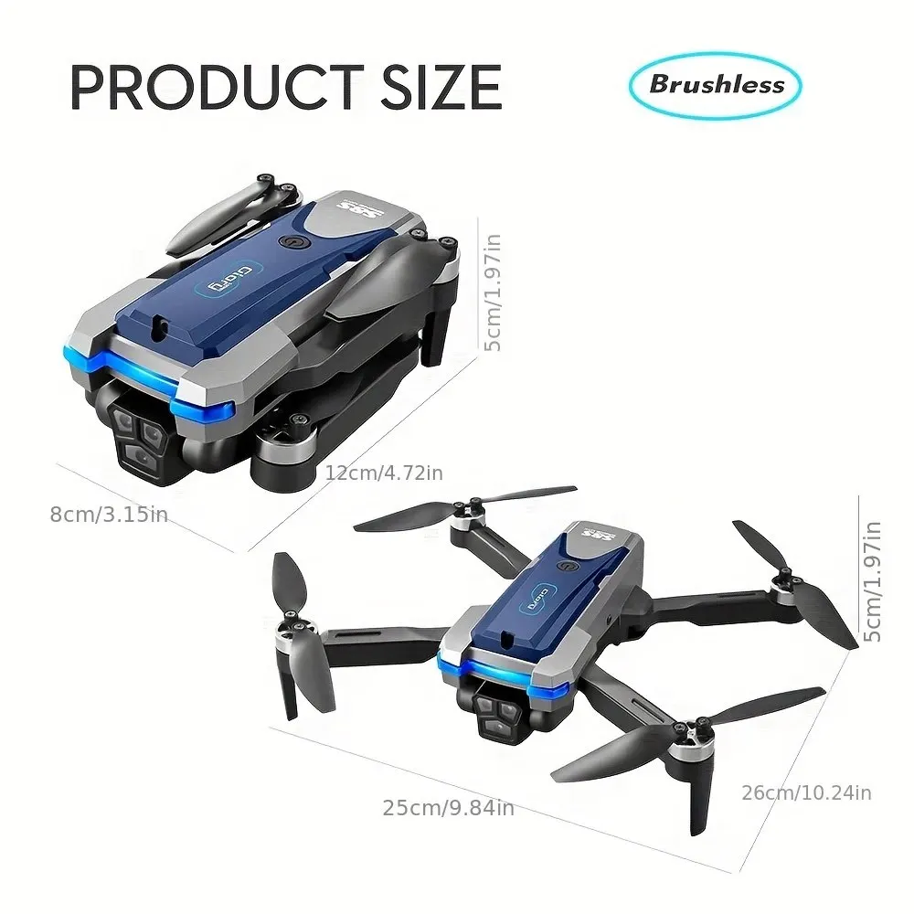 折りたたみ式リモートコントロールドローンRCS8S GPS, - Drone Rc Plegable のレビューと価格