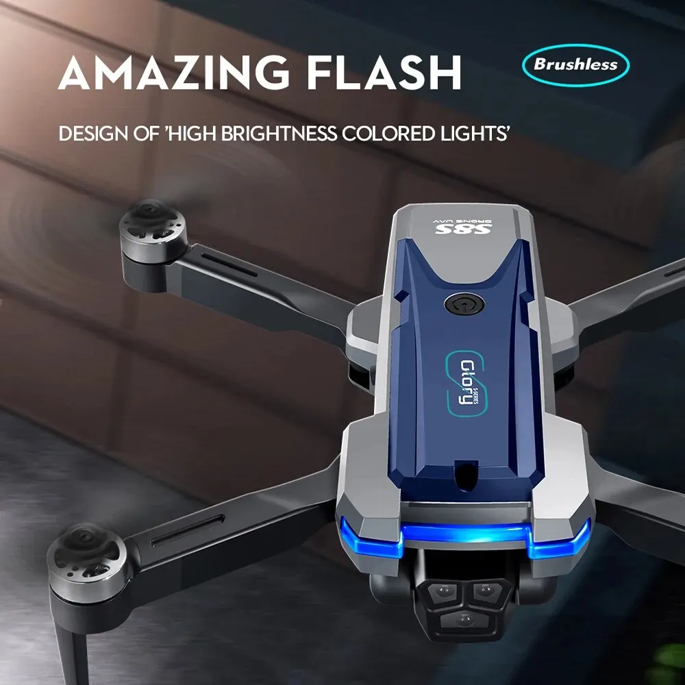 折りたたみ式リモートコントロールドローンRCS8S GPS, - Drone Rc Plegable のレビューと価格